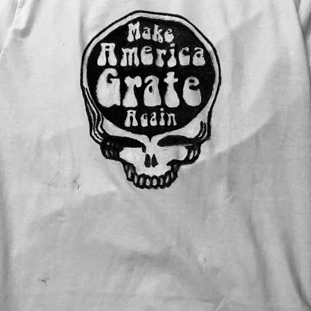 MAGA black and white